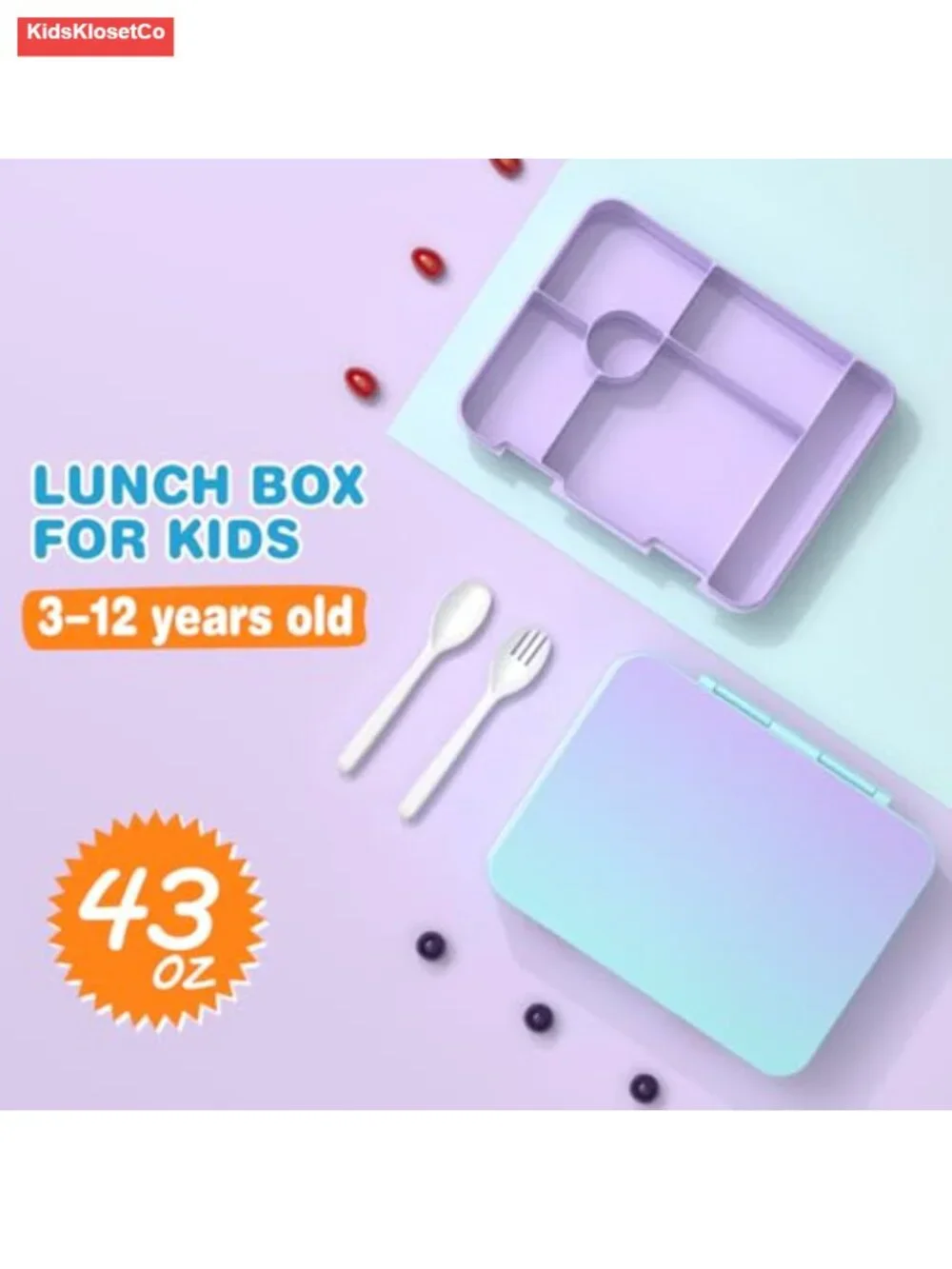 Kids Backpack Set with Insulated Lunch Bag, Pencil Case, Bento Box